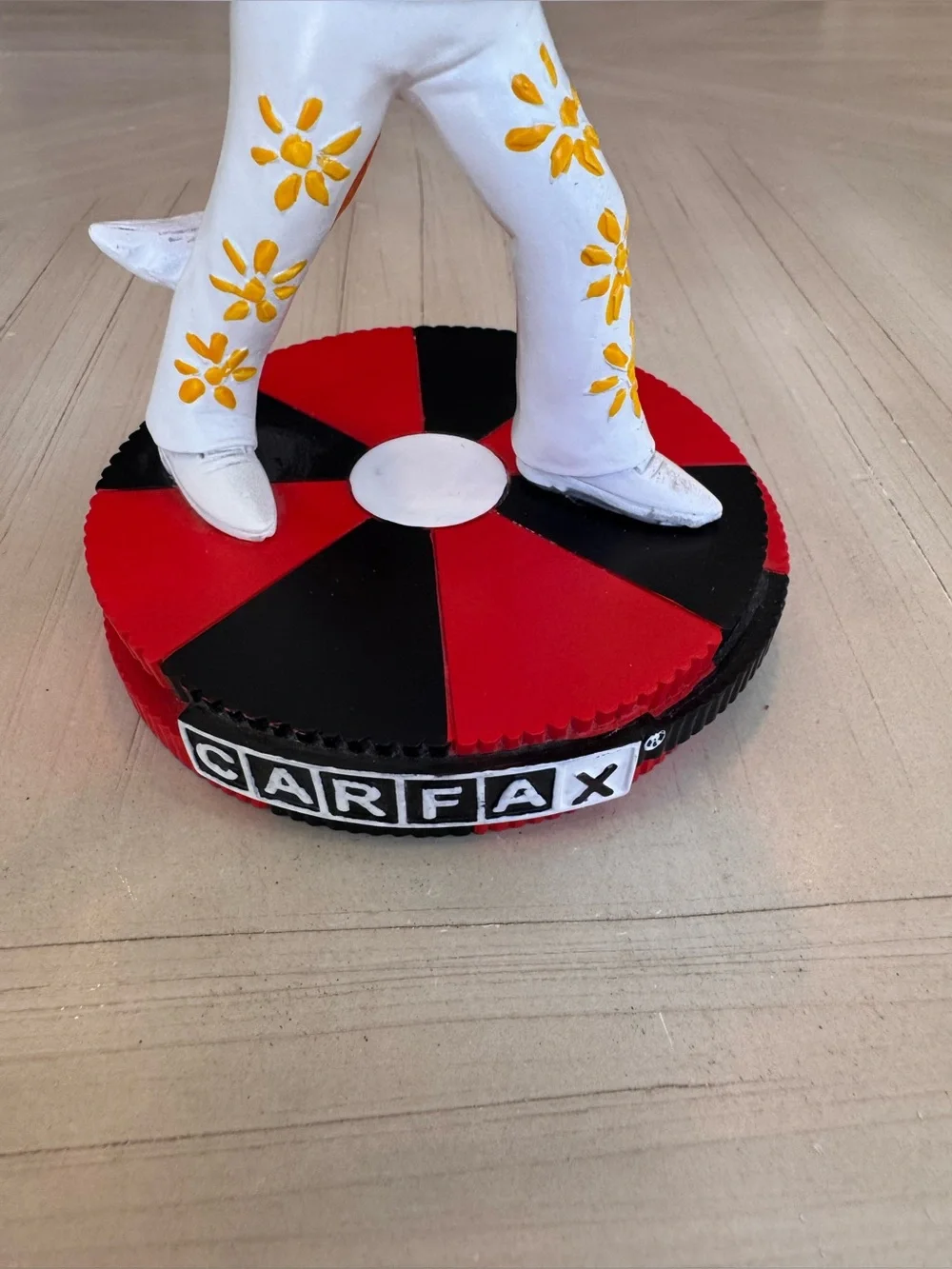 CARFAX Car Fox 2020 Viva Las Vegas Elvis Bobblehead Rare